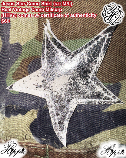 Jesus Star Camo Shirt (HH#7)
