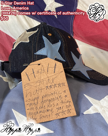 5 Star Denim Cap (𝓗𝓗#26)