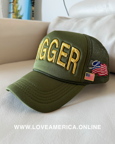 WIGGER TRUCKER HAT