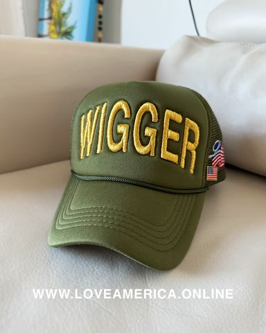WIGGER TRUCKER HAT