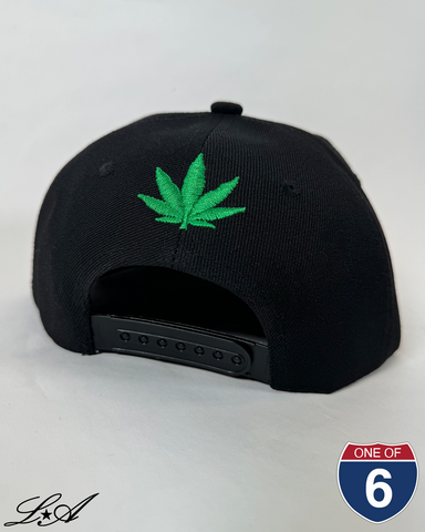 WEED HAT (BLACK)