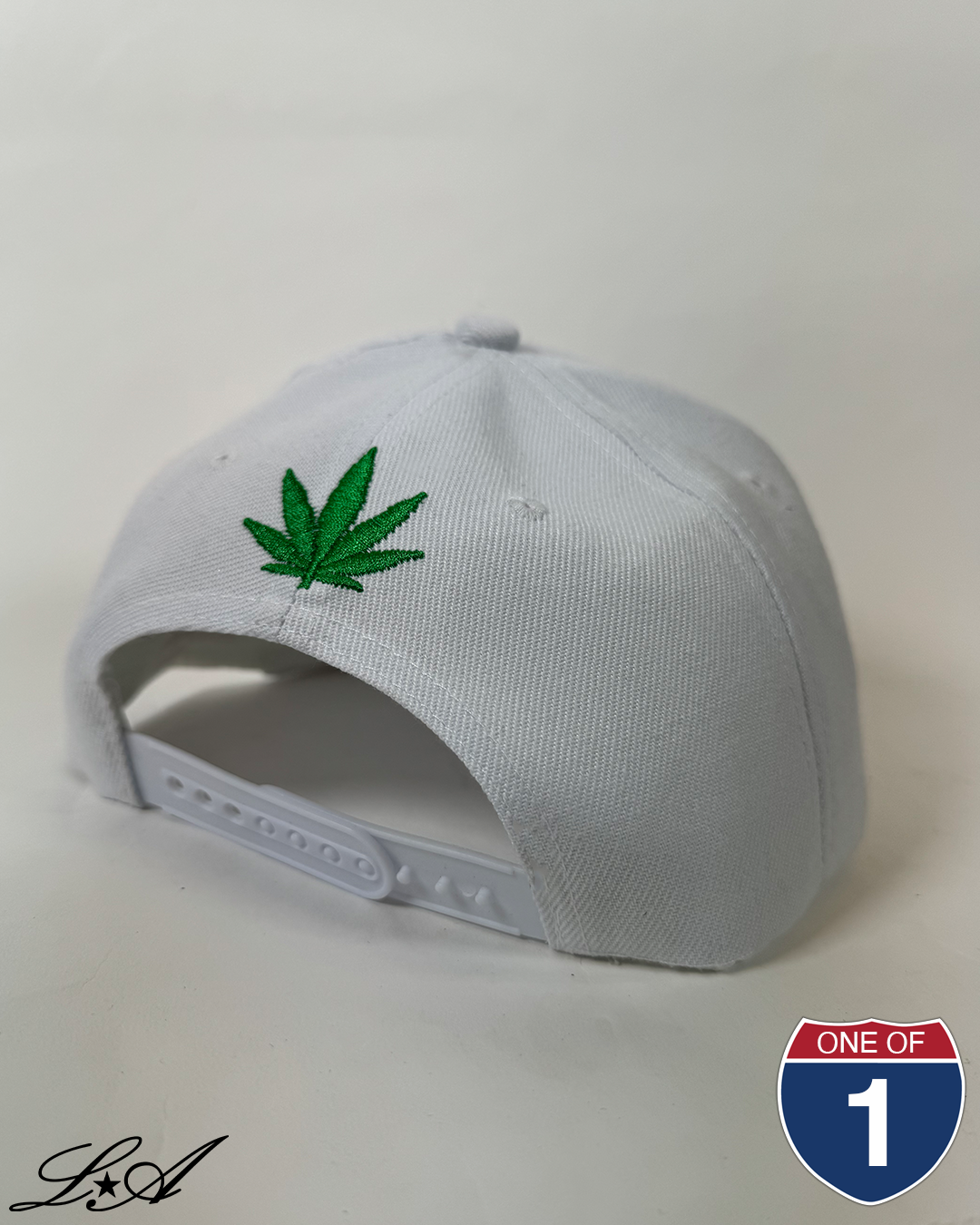 WEED HAT (WHITE)