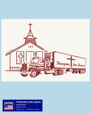 Trucking For Jesus — graphic detail