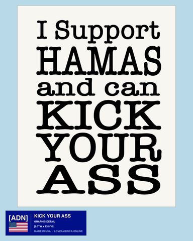 KICK YOUR ASS — graphic detail