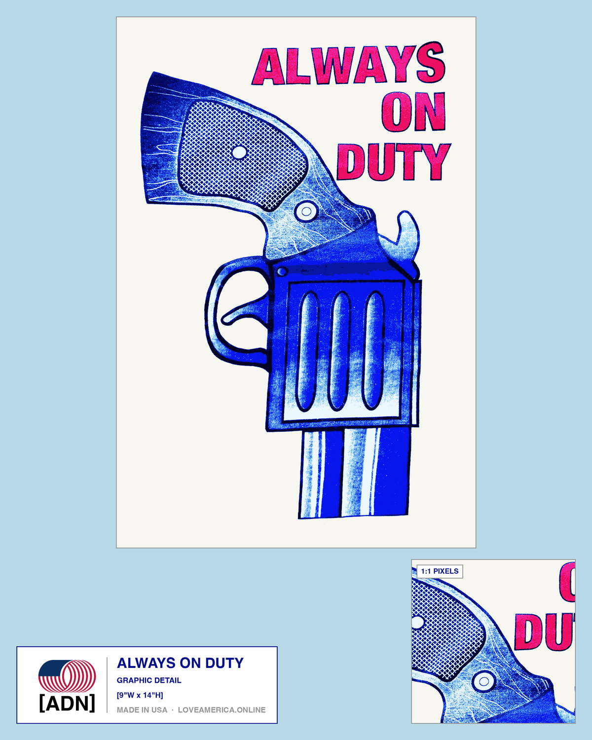 Always On Duty graphic detail