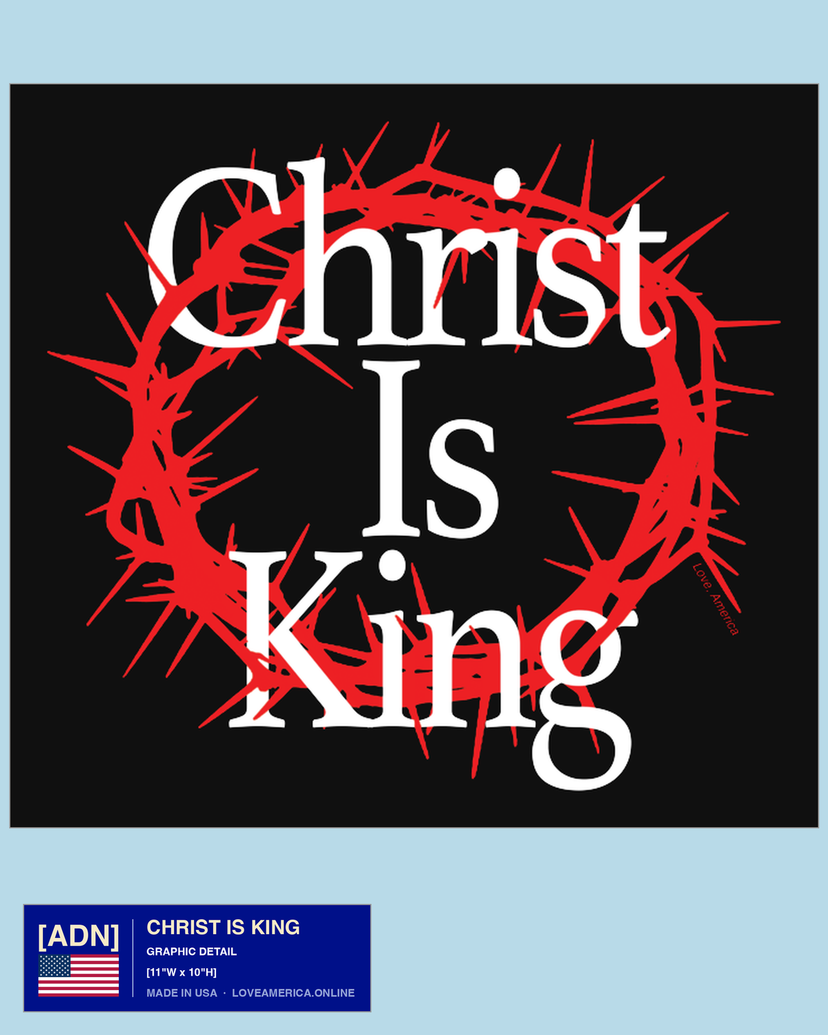 Christ is King — graphic detail