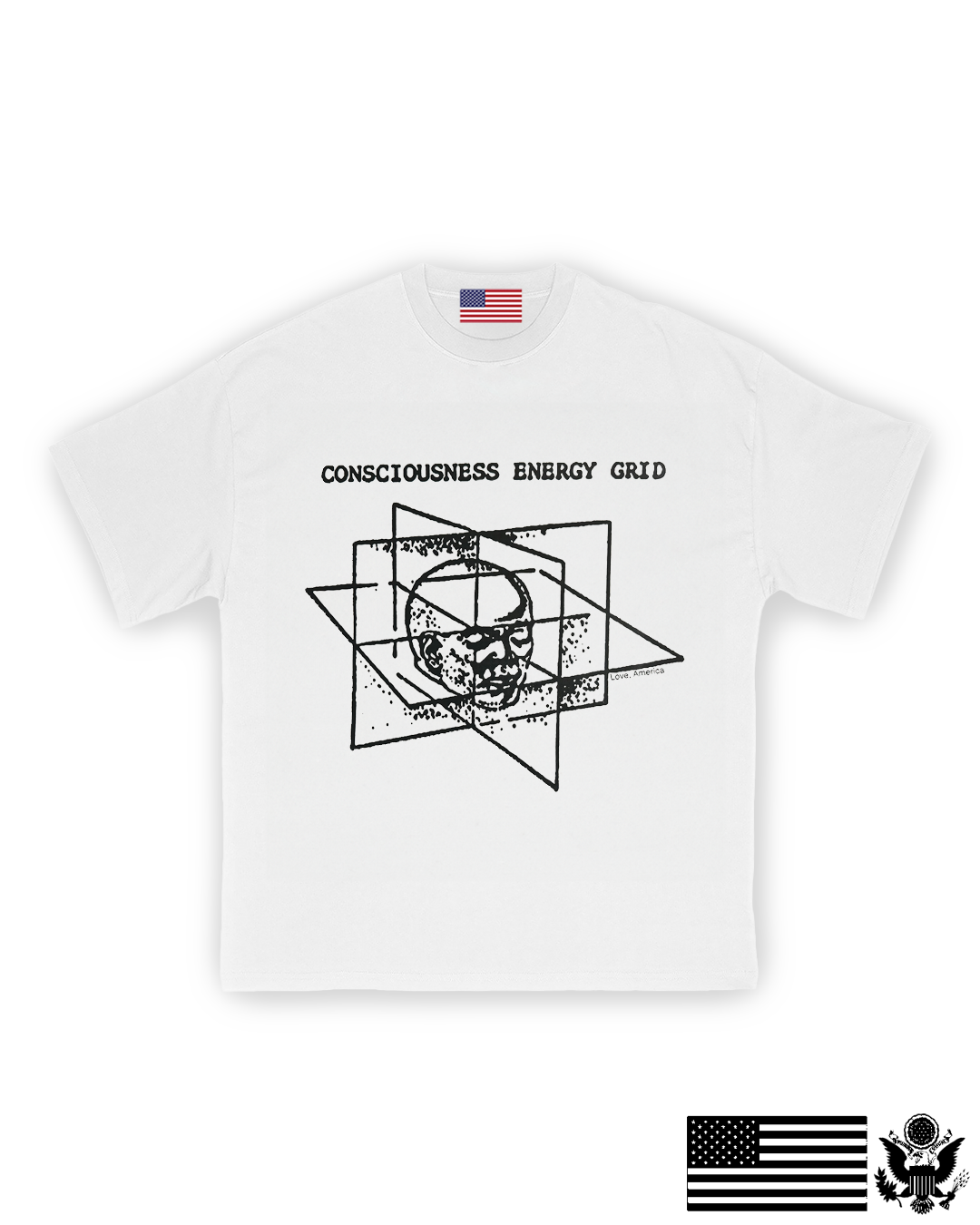 Consciousness Energy Grid T-Shirt