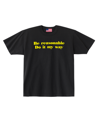 Be Reasonable