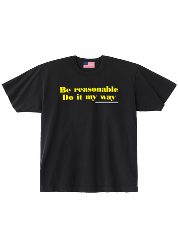 Be Reasonable — Love, America