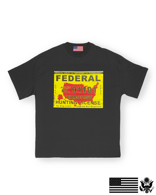 Terrorist Hunting License T-Shirt