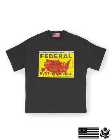 Terrorist Hunting License T-Shirt