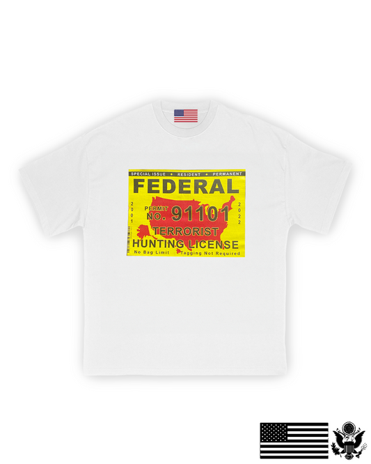 Terrorist Hunting License T-Shirt