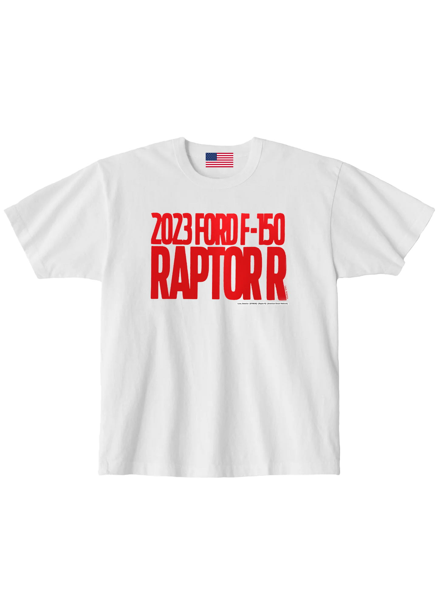 Raptor R — Love, America