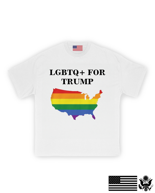 LGBTQ+ FOR TRUMP T-Shirt