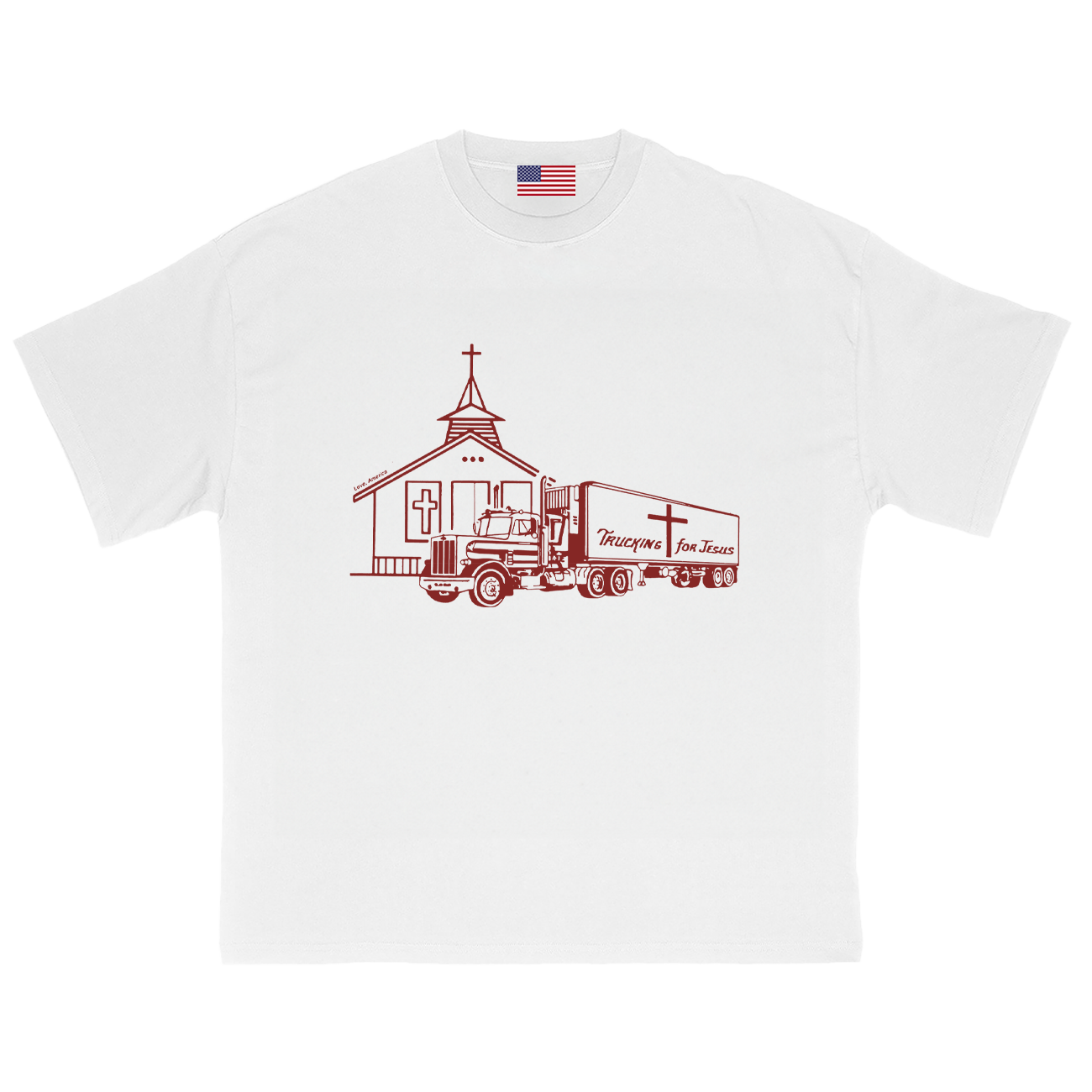 Trucking For Jesus T-Shirt
